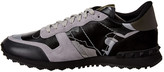 Thumbnail for your product : Valentino Rock Runner Camouflage Reflective Suede & Leather Sneaker