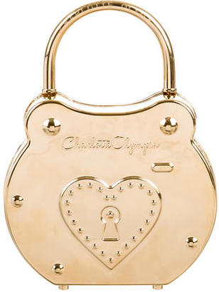 Charlotte Olympia Chastity Padlock Bag