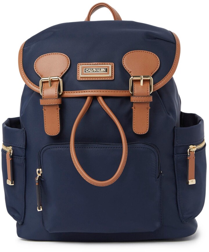 calvin klein monogram backpack
