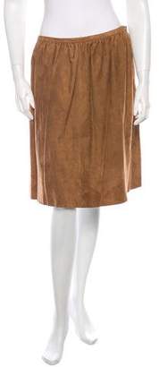 Ralph Lauren Collection Suede Skirt w/ Tags