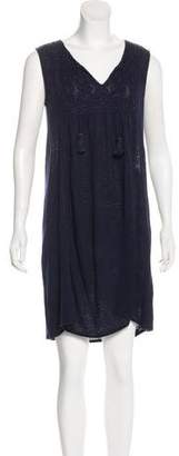 Calypso Linen Embroidered Dress