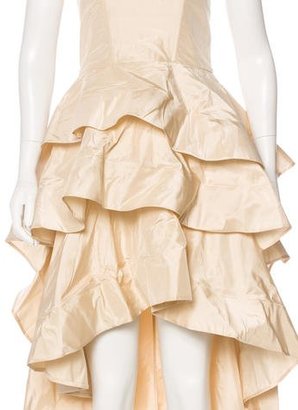 Alexis Silk Tiered Gown w/ Tags