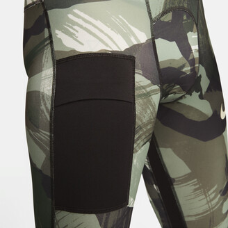 nike mens camo tights