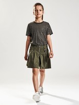 Thumbnail for your product : Diesel Kids Cotton Gabardine Panta Skirt
