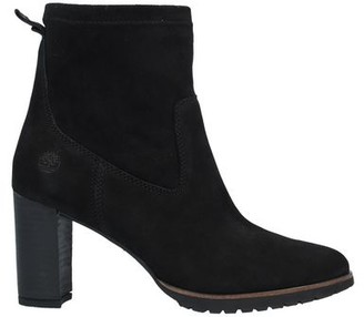 Timberland Black Rubber Sole Women's Boots | ShopStyle UK