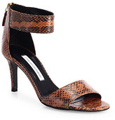 Thumbnail for your product : Diane von Furstenberg Kinder Watersnake Ankle-Strap Sandals
