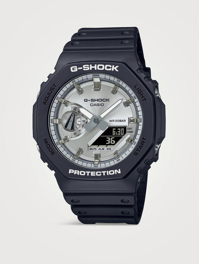 Ｇ-SHOCK Casio Men G-Shock Quartz Sport Watch with Resin Strap, Black