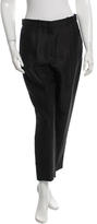 Thumbnail for your product : Valentino Silk Tapered Pants