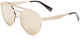 Thumbnail for your product : Marc Jacobs Mirrored Round Brow Bar Sunglasses, 50mm