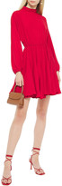 Thumbnail for your product : Rhode Resort Caroline Gathered Crepe Mini Dress