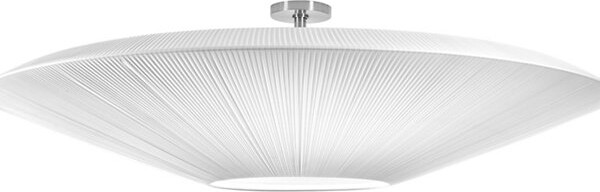 Bover Siam 03 Semi-Flushmount Light in White, Size: Small
