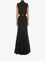 Thumbnail for your product : Alexander McQueen Trompe L'Oeil Evening Dress