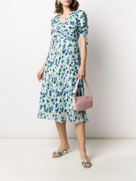 Thumbnail for your product : Diane von Furstenberg Eleonora floral-print silk dress