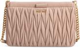 Thumbnail for your product : Miu Miu Matelasse Leather Clutch