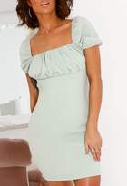 Thumbnail for your product : Pink Boutique Candy Mint Cap Sleeve Bodycon Mini Dress