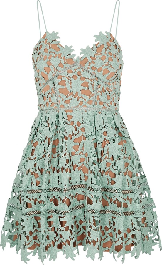 Mint Lace Dress | Shop The Largest Collection | ShopStyle