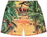 Thumbnail for your product : Dolce & Gabbana Kids Printed swim trunks