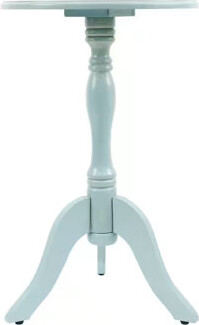 Charlton Home 24 Round Pedestal Accent End Table