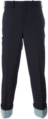 Neil Barrett cropped tailored trousers