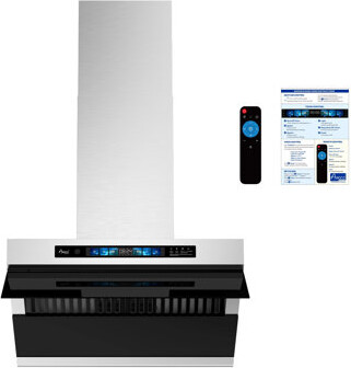 Awoco 30" 800 CFM Ducted Wall Mount Range Hood In Stainless Steel With Voice/Gesture/Touch Control