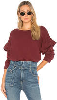 Thumbnail for your product : Current/Elliott The Ruffle Sweatshirt