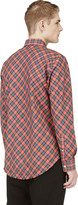 Thumbnail for your product : Marc Jacobs Red Angled Check Print Shirt