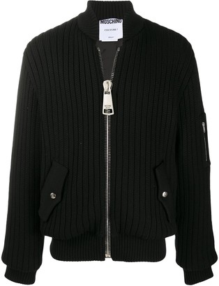 cardigan with zipper pockets