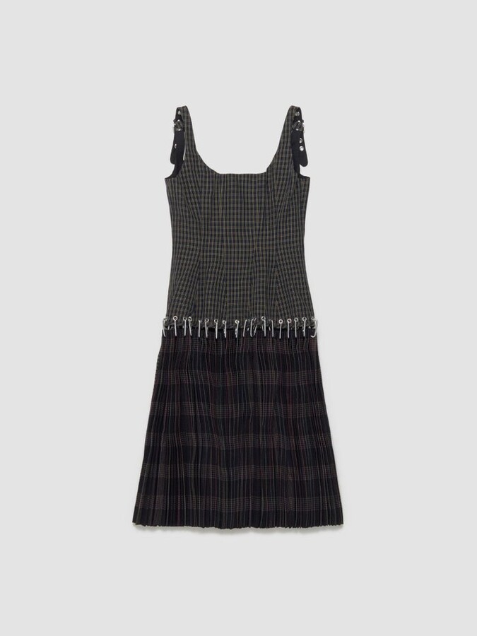 Chopova Lowena Afly Carabiner Midi Dress