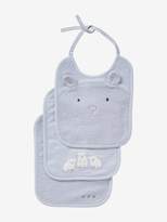 Thumbnail for your product : Vertbaudet Set of 3 Bibs for Babies, Embroidered Animals