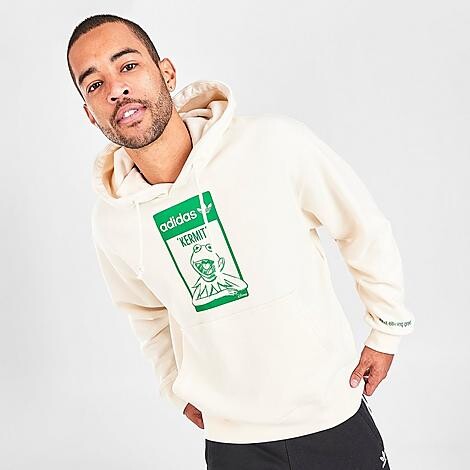 adidas Men's Stan Smith Tongue Label Kermit the Frog Hoodie - ShopStyle