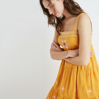 Madewell Embroidered Primrose Dress