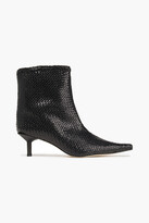 Thumbnail for your product : Miista Shelly Woven Leather Ankle Boots
