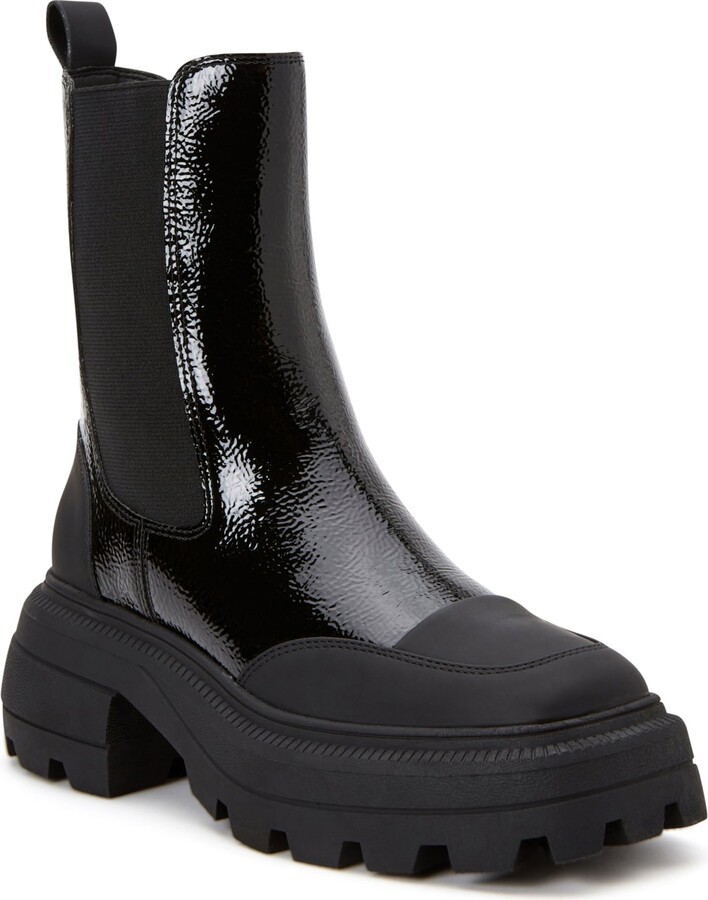 Katy Perry The Geli Combat Boot - Black - ShopStyle