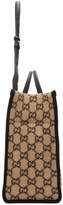 Thumbnail for your product : Gucci Beige Wool GG Tote