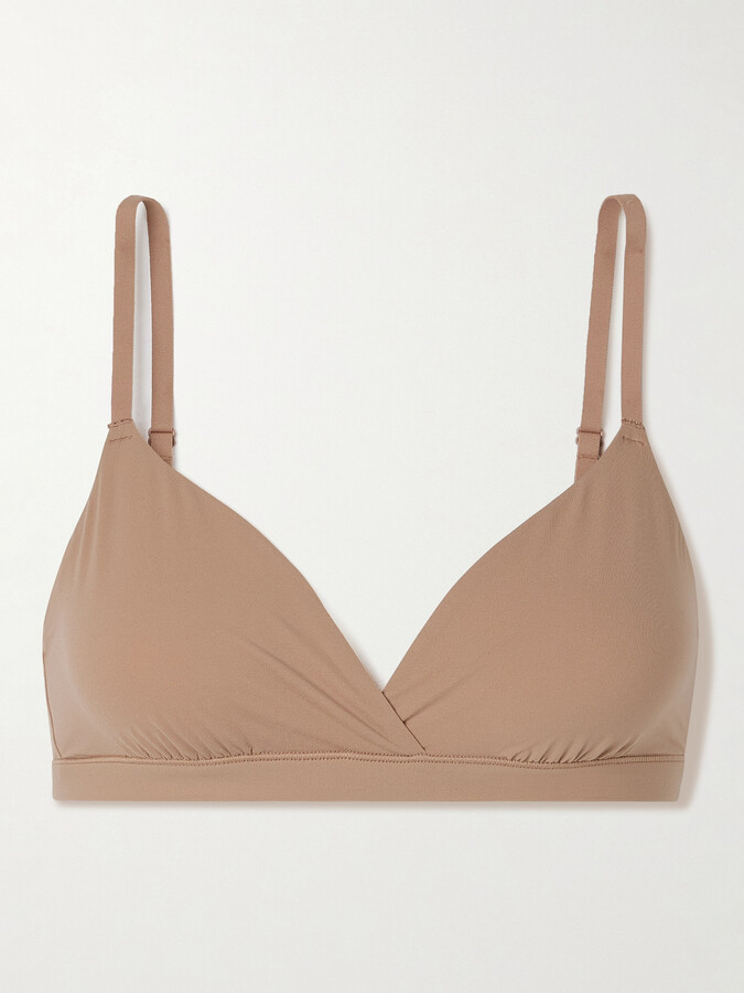 SKIMS Fits Everybody Crossover Bralette - Sienna