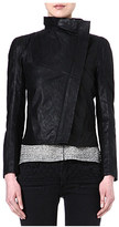 Thumbnail for your product : Maje Febbie leather biker jacket