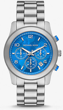 Michael Kors Men's Silver Watches | ShopStyle