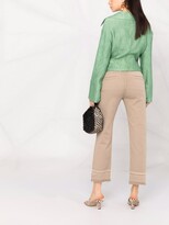 Thumbnail for your product : Dorothee Schumacher Cropped Straight-Leg Trousers