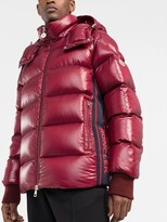 Thumbnail for your product : Moncler Lunetiere hooded puffer jacket