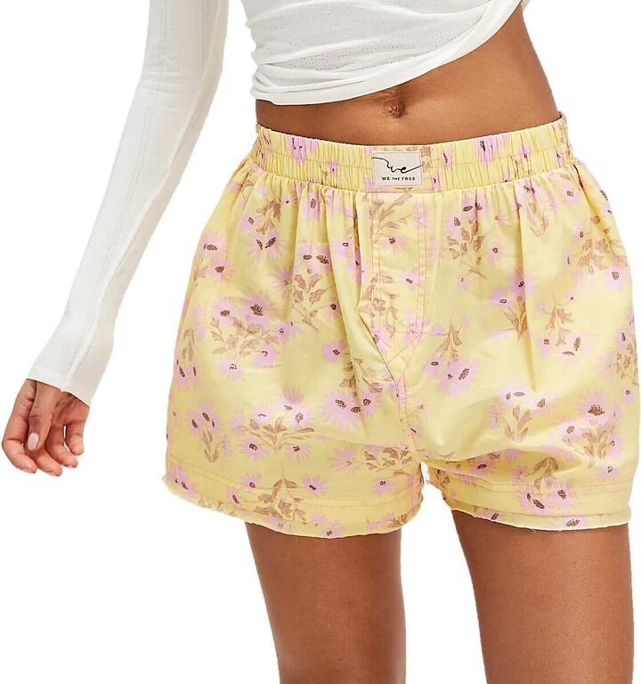 Free People Day To Day Floral Boxer - Women's