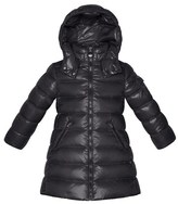 Thumbnail for your product : Moncler 'Moka' Long Lacquer Hooded Down Coat (Big Girls)