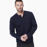 Thumbnail for your product : James Perse Sueded Jersey Henley