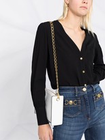 Thumbnail for your product : Elisabetta Franchi V-neck button-up blouse