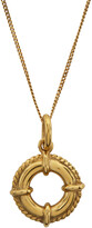 Thumbnail for your product : Saint Laurent Gold Lifebuoy Pendant Necklace