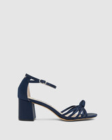 Thumbnail for your product : Nina Women's Navy Open Toe Heels - Nidiah - Size One Size, 7 at The Iconic