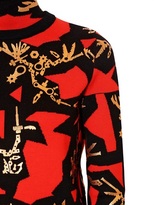 Thumbnail for your product : Kenzo Cotton & Wool Blend Jacquard Sweater