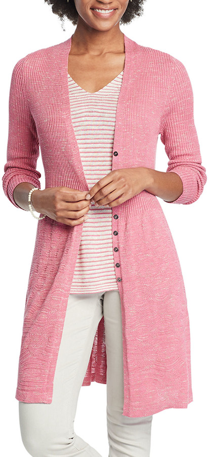 raspberry pink cardigan