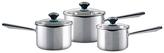 Thumbnail for your product : Meyer 3-Piece Cookware Set - Stainless Steel