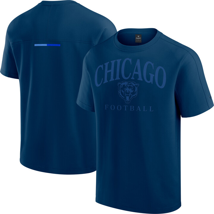 Fanatics Unisex Navy Chicago Bears Elements Flex Tri-Blend T-Shirt