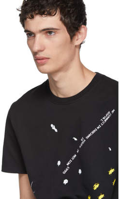 Raf Simons Black Slim Fit Astronaut T-Shirt